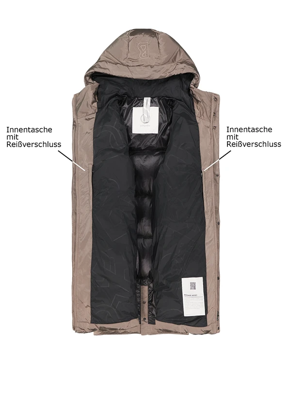 BOGNER, Daunenjacke Jones-D2, Mikrofaser wasserabweisend, braun BOGNER, Daunenjacke Jones-D2, Mikrofaser Wasserabweisend, Braun -Herrenausstatter Verkaufe 448265 norm3