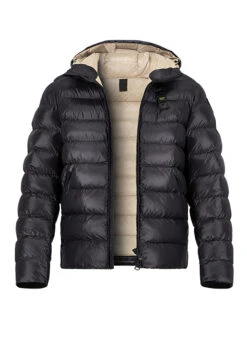 Blauer. USA, Steppjacke, Nylon Sorona®, Schwarz