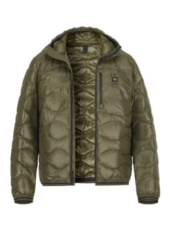 Blauer. USA, Daunenjacke, Mikrofaser Wasserabweisend, Khaki