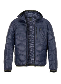 Blauer. USA, Daunenjacke, Mikrofaser Wasserabweisend, Dunkelblau