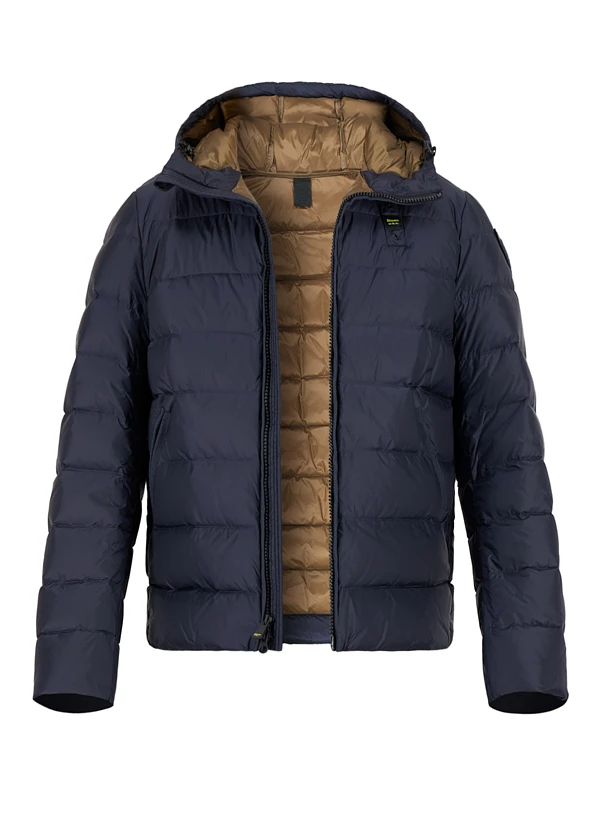 Blauer. USA, Daunenjacke, Mikrofaser, marine Blauer. USA, Daunenjacke, Mikrofaser, Marine -Herrenausstatter Verkaufe 448328 norm