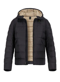 Blauer. USA, Daunenjacke, Mikrofaser, Schwarz