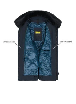 Blauer. USA, Polizeijacke, Mikrofaser Wasserabweisend, Blue -Herrenausstatter Verkaufe 448340 norm3