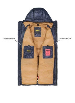 Blauer. USA, Parka, Mikrofaser Wasserabweisend, Dunkelblau -Herrenausstatter Verkaufe 448341 norm3