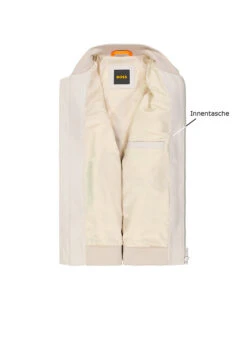 BOSS Orange, Lederjacke Johice, Lammvelours, Kitt 2 BOSS Orange, Lederjacke Johice, Lammvelours, Kitt -Herrenausstatter Verkaufe 448425 norm3