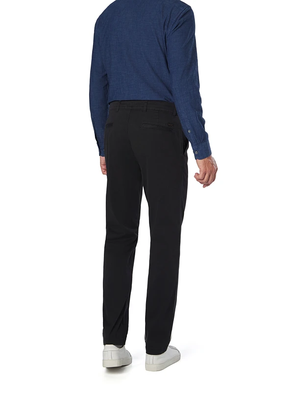 BOSS Orange, Chino, Regular Fit, Baumwolle, schwarz BOSS Orange, Chino, Regular Fit, Baumwolle, Schwarz -Herrenausstatter Verkaufe 448429 norm2