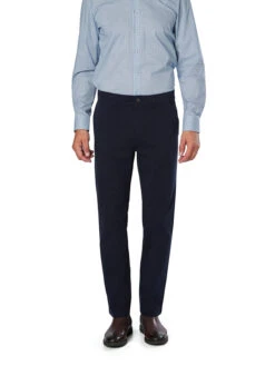 BOSS Orange, Chino, Regular Fit, Baumwolle, Dunkelblau