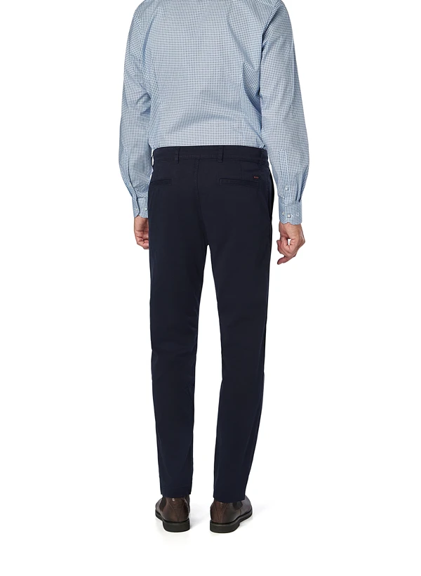 BOSS Orange, Chino, Regular Fit, Baumwolle, dunkelblau BOSS Orange, Chino, Regular Fit, Baumwolle, Dunkelblau -Herrenausstatter Verkaufe 448432 norm2