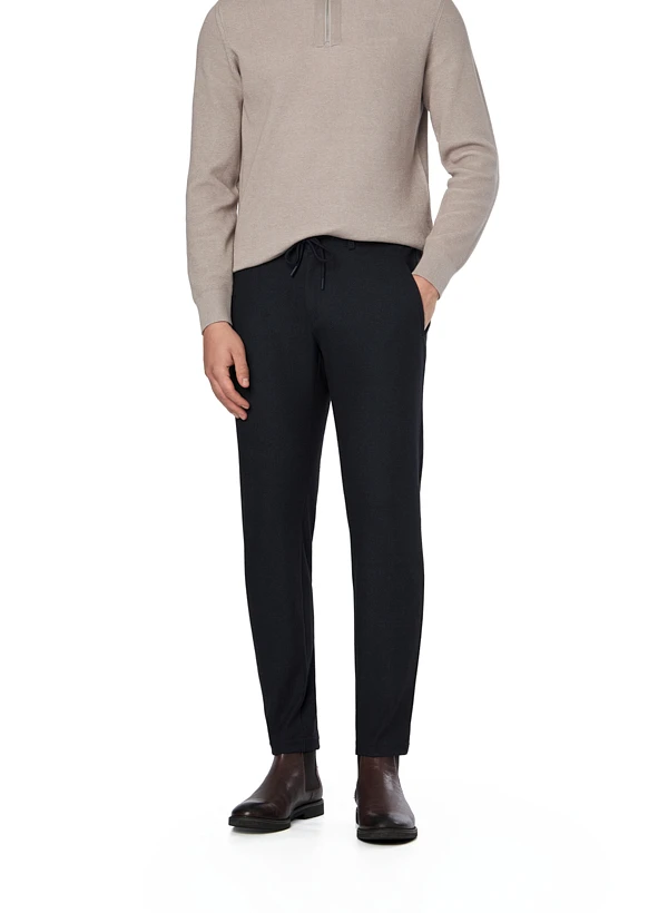 Brax, Chino Phil, Cropped Fit, Jersey, navy meliert Brax, Chino Phil, Cropped Fit, Jersey, Navy Meliert -Herrenausstatter Verkaufe 448558 norm