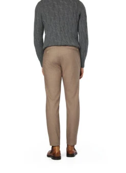 Brax, Chino Phil, Cropped Fit, Jersey, Khaki Meliert -Herrenausstatter Verkaufe 448559 norm2