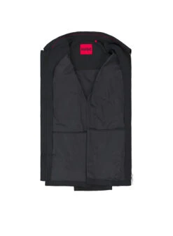 HUGO, Overshirt Eavalom, Mikrofaser Ungefüttert, Schwarz -Herrenausstatter Verkaufe 448687 norm3