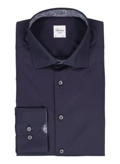 Stenströms, Hemd, Slimline, Baumwolle, Navy