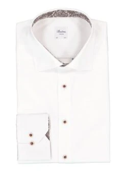 Stenströms, Hemd, Slimline, Baumwolle, Weiß