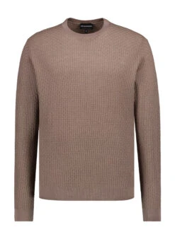 EMPORIO ARMANI, Pullover, Wolle, Braun