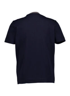 EMPORIO ARMANI, T-Shirt, Baumwoll-Piquè, Navy 2 EMPORIO ARMANI, T-Shirt, Baumwoll-Piquè, Navy -Herrenausstatter Verkaufe 448716 norm2