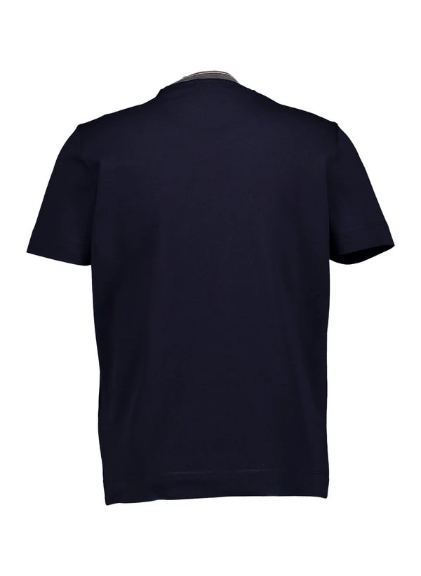 EMPORIO ARMANI, T-Shirt, Baumwoll-Piquè, navy EMPORIO ARMANI, T-Shirt, Baumwoll-Piquè, Navy -Herrenausstatter Verkaufe 448716 norm2