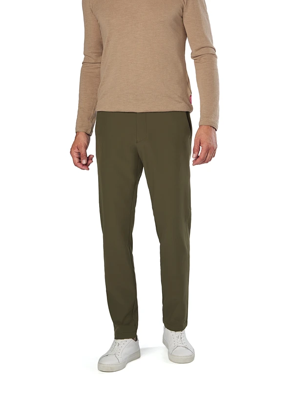 BOSS Green, Hose Commuter, Slim Fit, Jersey wasserabweisend, dunkelgrün BOSS Green, Hose Commuter, Slim Fit, Jersey Wasserabweisend, Dunkelgrün -Herrenausstatter Verkaufe 448732 norm