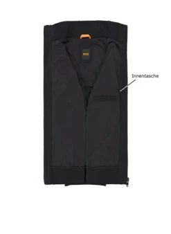 BOSS Orange, Blouson Ohice, Mikrofaser Halbgefüttert, Schwarz -Herrenausstatter Verkaufe 448733 norm3