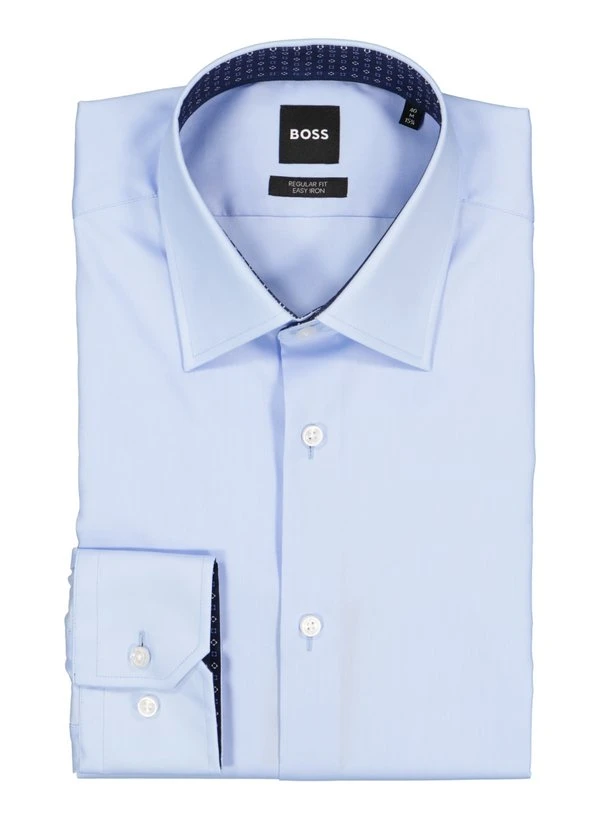 BOSS Black, Hemd Joe, Regular Fit, Baumwolle, hellblau BOSS Black, Hemd Joe, Regular Fit, Baumwolle, Hellblau -Herrenausstatter Verkaufe 448770 norm