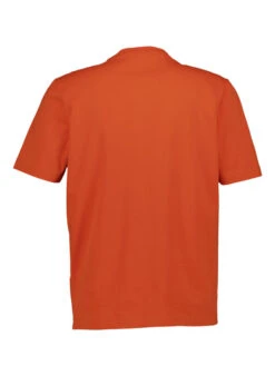 BOSS Orange, T-Shirt, Relaxed Fit, Baumwolle, Dunkelorange -Herrenausstatter Verkaufe 448796 norm2