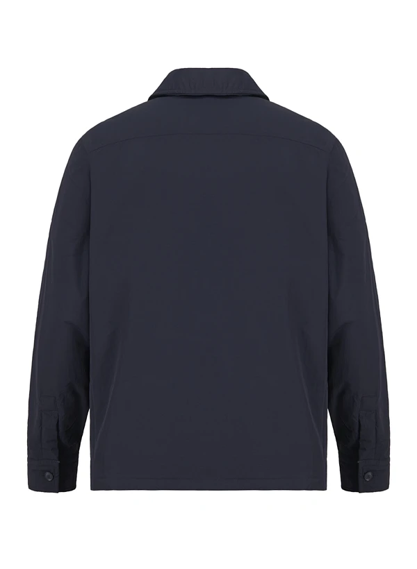 BOSS Orange, Overshirt Locky, Mikrofaser wattiert, dunkelblau BOSS Orange, Overshirt Locky, Mikrofaser Wattiert, Dunkelblau -Herrenausstatter Verkaufe 448797 norm2