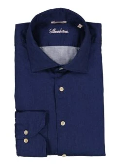 Stenströms, Hemd, Regular Fit, Baumwolle, Navy Meliert