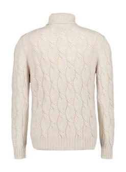 Gran Sasso, Rollkragenpullover, Schurwolle-Kaschmir, Beige 2 Gran Sasso, Rollkragenpullover, Schurwolle-Kaschmir, Beige -Herrenausstatter Verkaufe 448803 norm2