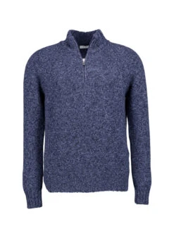 Gran Sasso, Toyer, Schurwolle, Blau Meliert