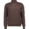 Gran Sasso, Rollkragenpullover, Merinowolle, Dunkelbraun