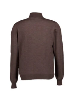 Gran Sasso, Rollkragenpullover, Merinowolle, Dunkelbraun 2 Gran Sasso, Rollkragenpullover, Merinowolle, Dunkelbraun -Herrenausstatter Verkaufe 448813 norm2