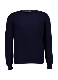 Gran Sasso, Pullover, Schurwolle-Kaschmir, Navy
