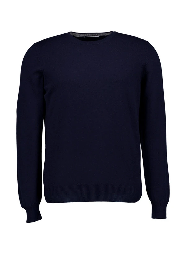 Gran Sasso, Pullover, Schurwolle-Kaschmir, navy Gran Sasso, Pullover, Schurwolle-Kaschmir, Navy -Herrenausstatter Verkaufe 448815 norm