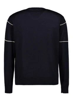 EMPORIO ARMANI, Pullover, Schurwolle, Navy 2 EMPORIO ARMANI, Pullover, Schurwolle, Navy -Herrenausstatter Verkaufe 448827 norm2