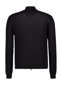 EMPORIO ARMANI, Cardigan, Mikrofaser, Navy 2 EMPORIO ARMANI, Cardigan, Mikrofaser, Navy -Herrenausstatter Verkaufe 448830 norm2