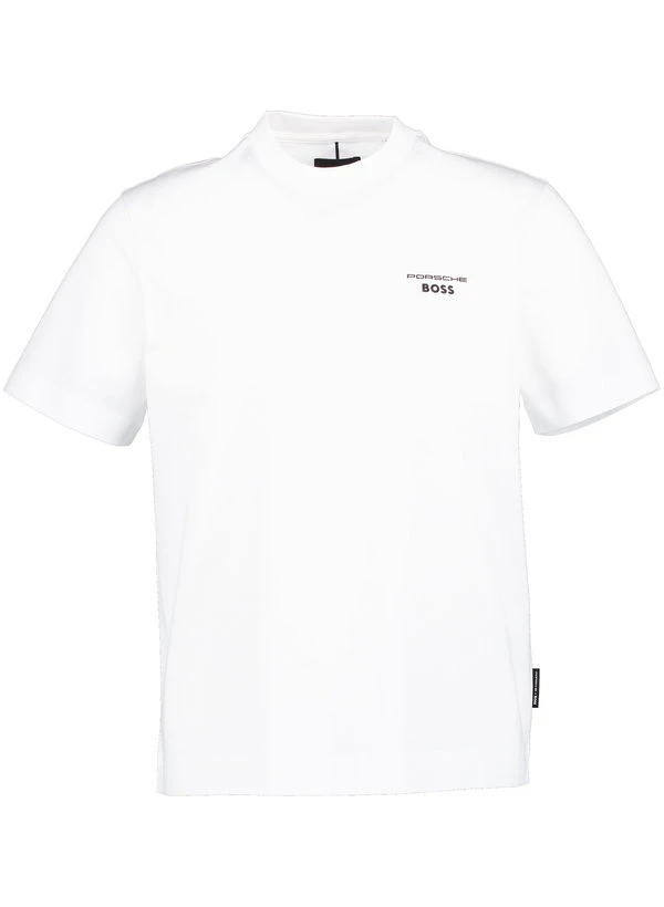 BOSS Black, T-Shirt Thompson, Baumwolle, weiß BOSS Black, T-Shirt Thompson, Baumwolle, Weiß -Herrenausstatter Verkaufe 448844 norm