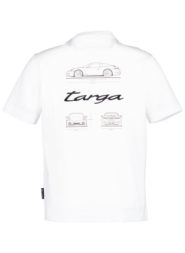 BOSS Black, T-Shirt Thompson, Baumwolle, weiß BOSS Black, T-Shirt Thompson, Baumwolle, Weiß -Herrenausstatter Verkaufe 448844 norm2