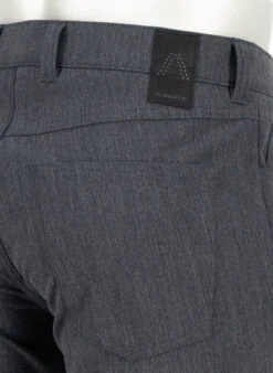 Alberto, Hose Pipe, Regular Fit, Ceramica®, Dunkelgrau-blau Meliert -Herrenausstatter Verkaufe 448850 norm6