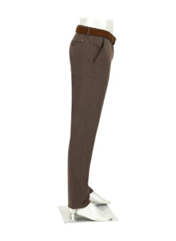 Alberto, Chino Lou, Regular Fit, Baumwolle, Dunkelbraun -Herrenausstatter Verkaufe 448866 norm2