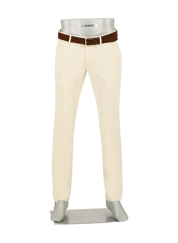 Alberto, Chino Lou, Regular Fit, Baumwolle, ecru Alberto, Chino Lou, Regular Fit, Baumwolle, Ecru -Herrenausstatter Verkaufe 448870 norm