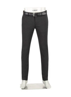 Alberto, Hose Move, Slim Fit, Jersey, Grau Meliert