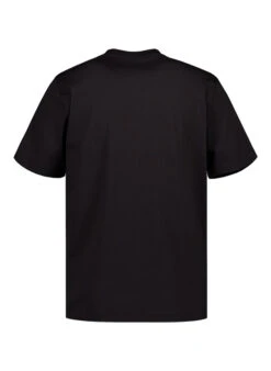 BOSS Green, T-Shirt Tee Iconic Zone, Baumwolle, Schwarz -Herrenausstatter Verkaufe 448895 norm2