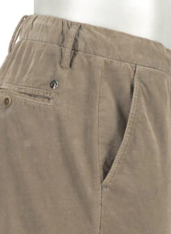Alberto, Hose Jump, Slim Fit, Cord, Greige -Herrenausstatter Verkaufe 448914 norm5