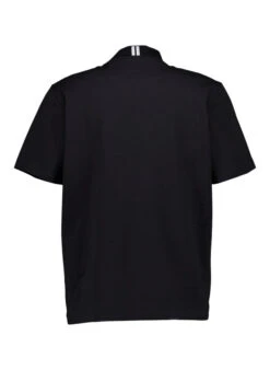 BOSS Green, T-Shirt Tee Collar Zone, Baumwoll-Stretch, Schwarz 2 BOSS Green, T-Shirt Tee Collar Zone, Baumwoll-Stretch, Schwarz -Herrenausstatter Verkaufe 448936 norm2