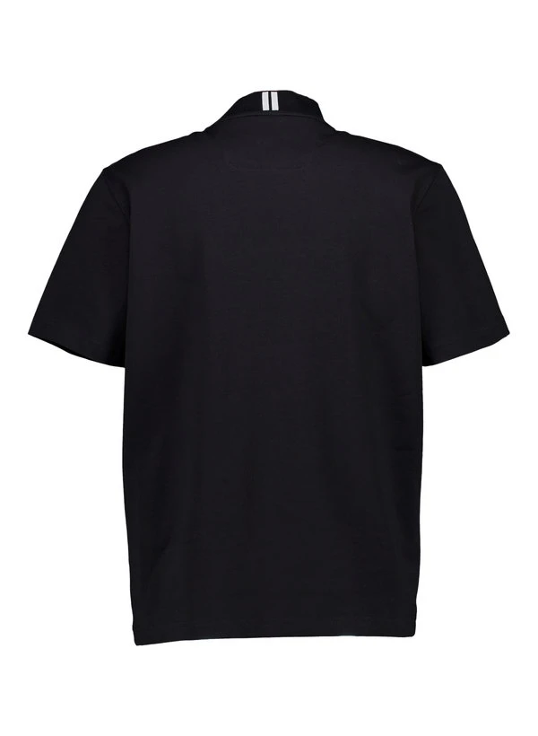 BOSS Green, T-Shirt Tee Collar Zone, Baumwoll-Stretch, schwarz BOSS Green, T-Shirt Tee Collar Zone, Baumwoll-Stretch, Schwarz -Herrenausstatter Verkaufe 448936 norm2