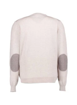 Stenströms, Pullover, Merinowolle Extrafine, Hellbeige -Herrenausstatter Verkaufe 448942 norm2