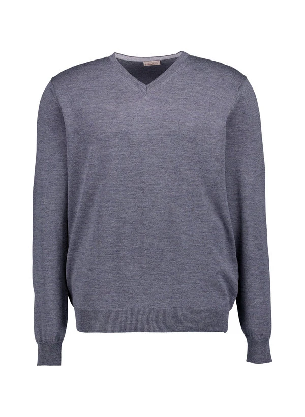 Stenströms, Pullover, Merinowolle extrafine, anthrazit Stenströms, Pullover, Merinowolle Extrafine, Anthrazit -Herrenausstatter Verkaufe 448943 norm