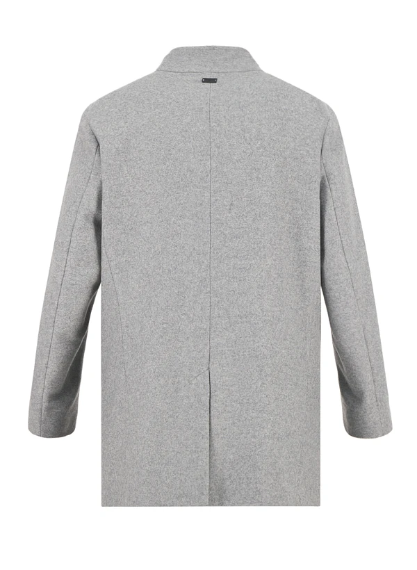 Strellson, Mantel Finchley, Wolle-Mix, mittelgrau meliert Strellson, Mantel Finchley, Wolle-Mix, Mittelgrau Meliert -Herrenausstatter Verkaufe 448948 norm2