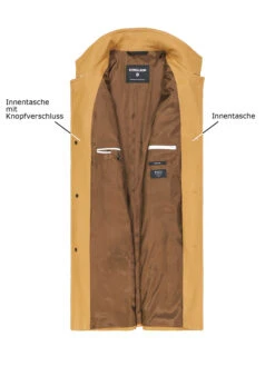 Strellson, Mantel Finchley, Wolle-Mix, Beige -Herrenausstatter Verkaufe 448950 norm3