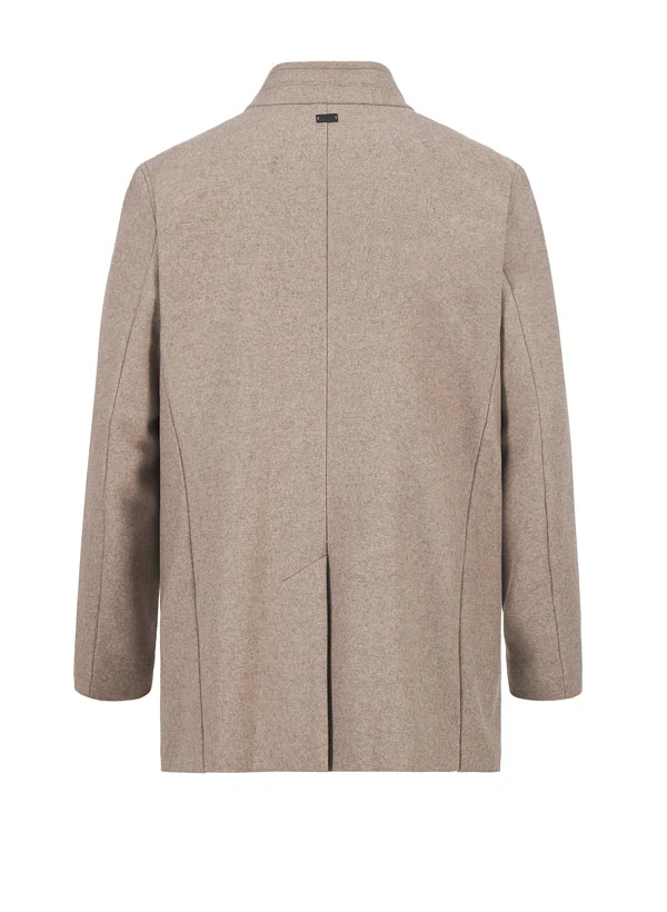 Strellson, Mantel Finlay, Wolle halbgefüttert, beige meliert Strellson, Mantel Finlay, Wolle Halbgefüttert, Beige Meliert -Herrenausstatter Verkaufe 448952 norm2