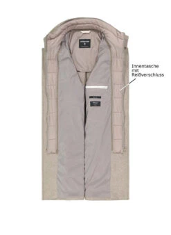 Strellson, Mantel Finlay, Wolle Halbgefüttert, Beige Meliert 2 Strellson, Mantel Finlay, Wolle Halbgefüttert, Beige Meliert -Herrenausstatter Verkaufe 448952 norm3